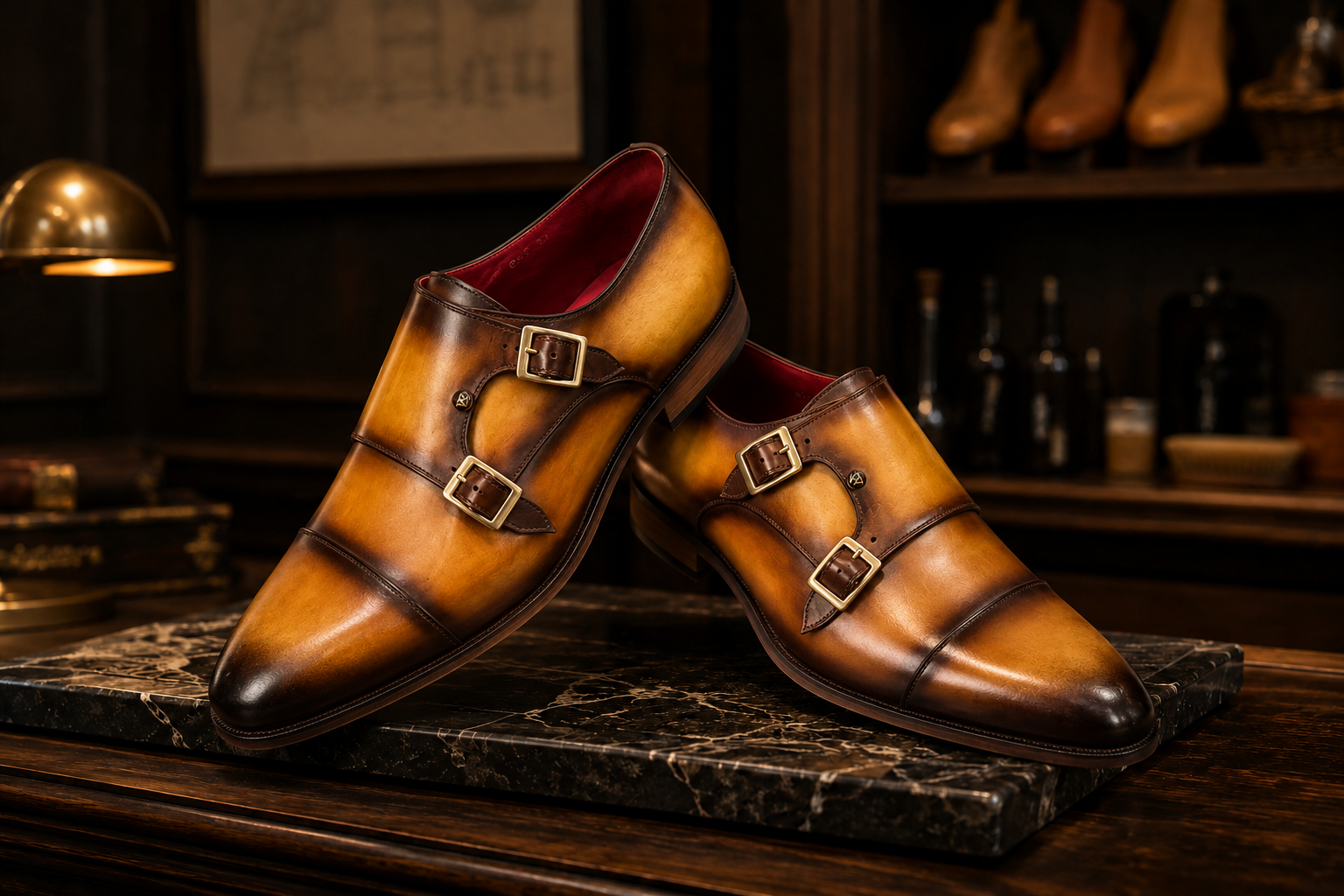 Monk Strap Shoes | Handcrafted Leather Monkstraps | Oscar William