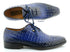 Oscar William “William” Handwoven Patina Oxfords – Leather Sole