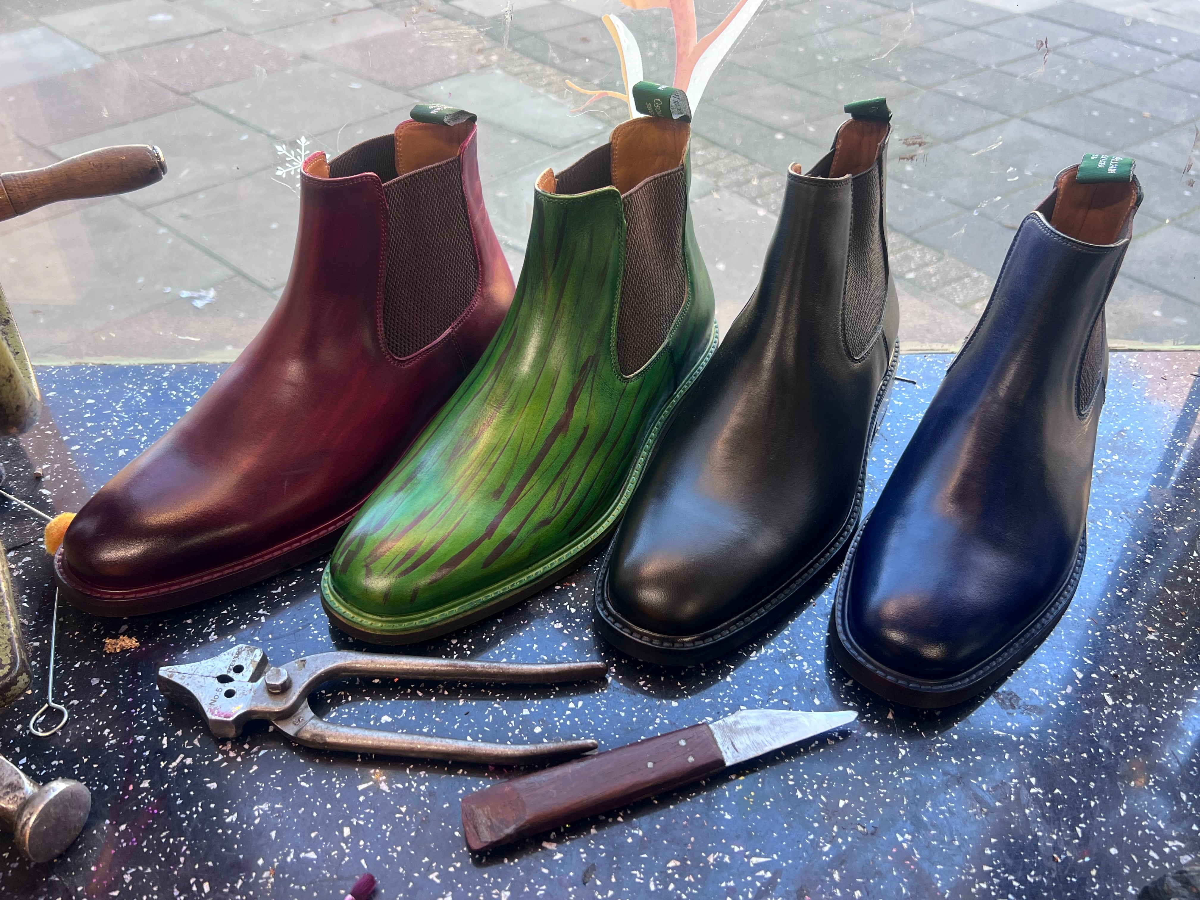 Oscar William Charlie Chelsea Boots | Rubber Studded Sole