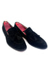 Oscar William Black Suede Tassel Loafers – Leather Sole