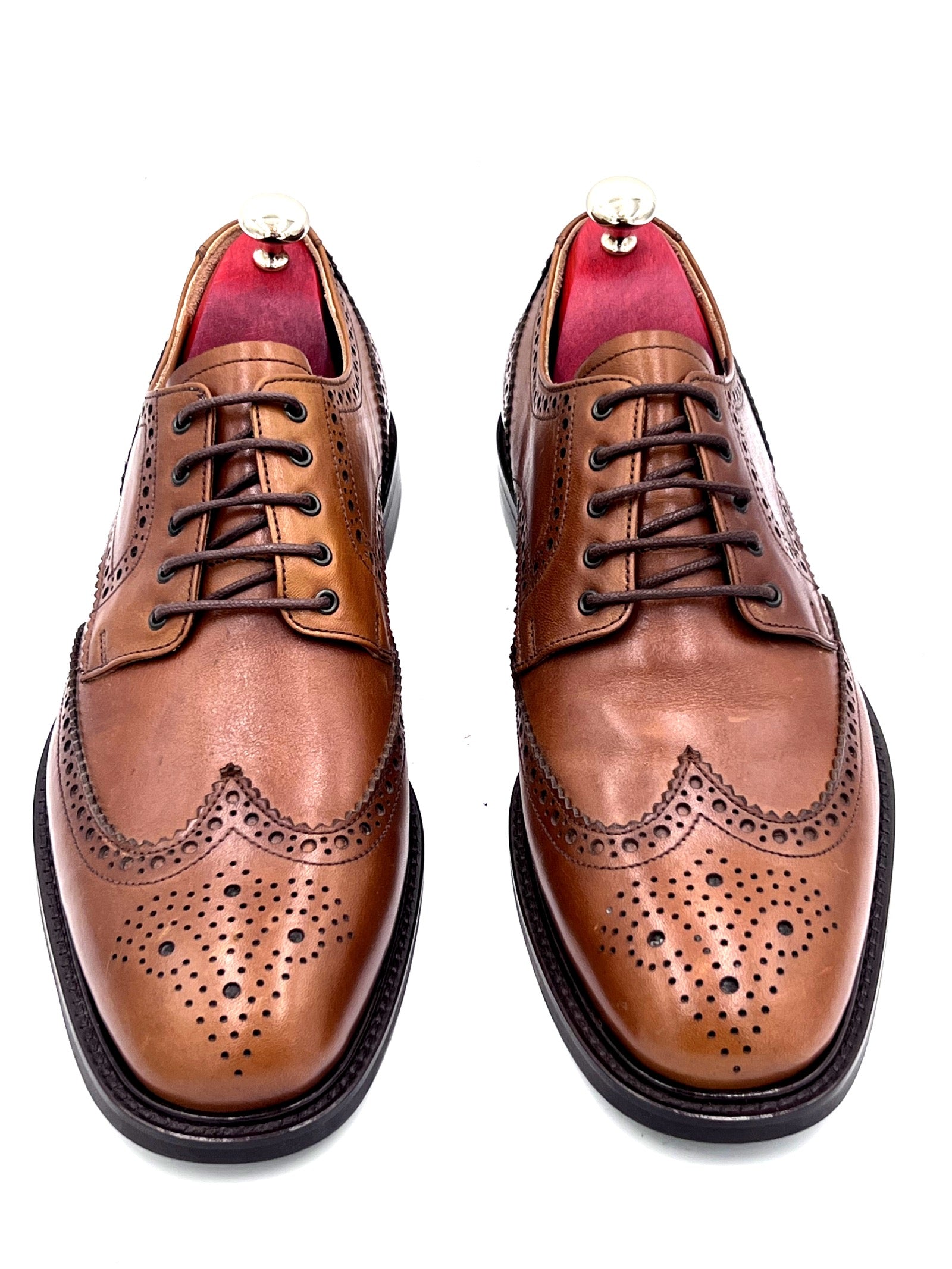 Oscar William Full Brogue Dress Shoes – Dainite Rubber Sole