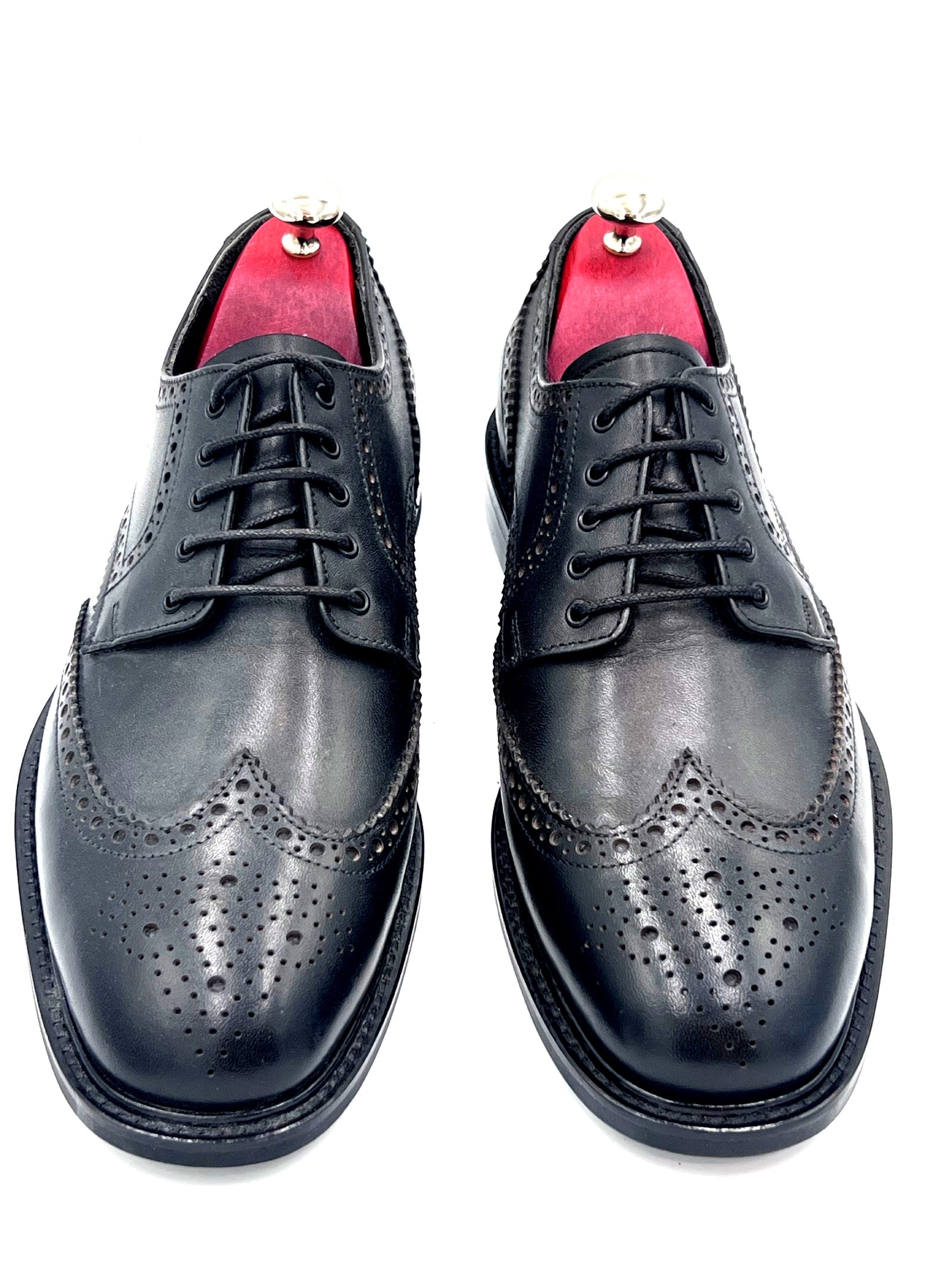 Oscar William Full Brogue Dress Shoes – Dainite Rubber Sole