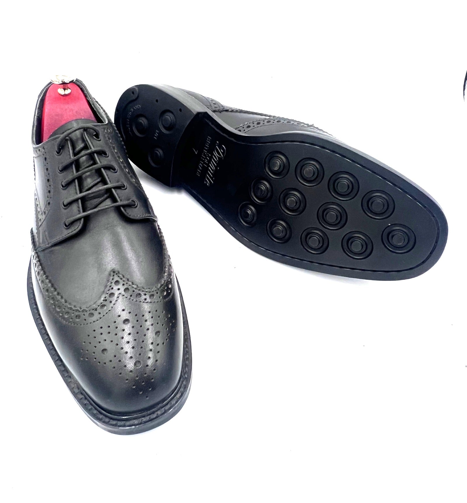 Oscar William Full Brogue Dress Shoes – Dainite Rubber Sole