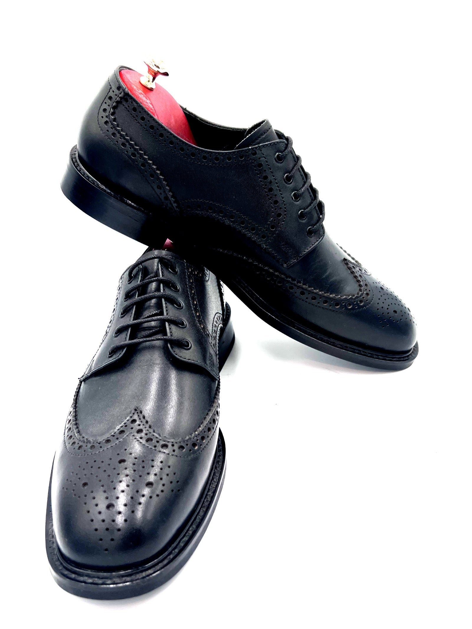 Oscar William Full Brogue Dress Shoes – Dainite Rubber Sole