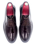 Oscar William Brown High Shine Derby – Leather Sole
