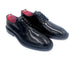 Oscar William Black High Shine Derby – Leather Sole