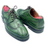 Oscar William Handmade Green Patina Brogue – Rubber Studded sole