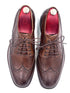 Oscar William Handmade Chocolate Brogue – Studded Sole