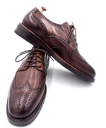 Oscar William Handmade Chocolate Brogue – Studded Sole