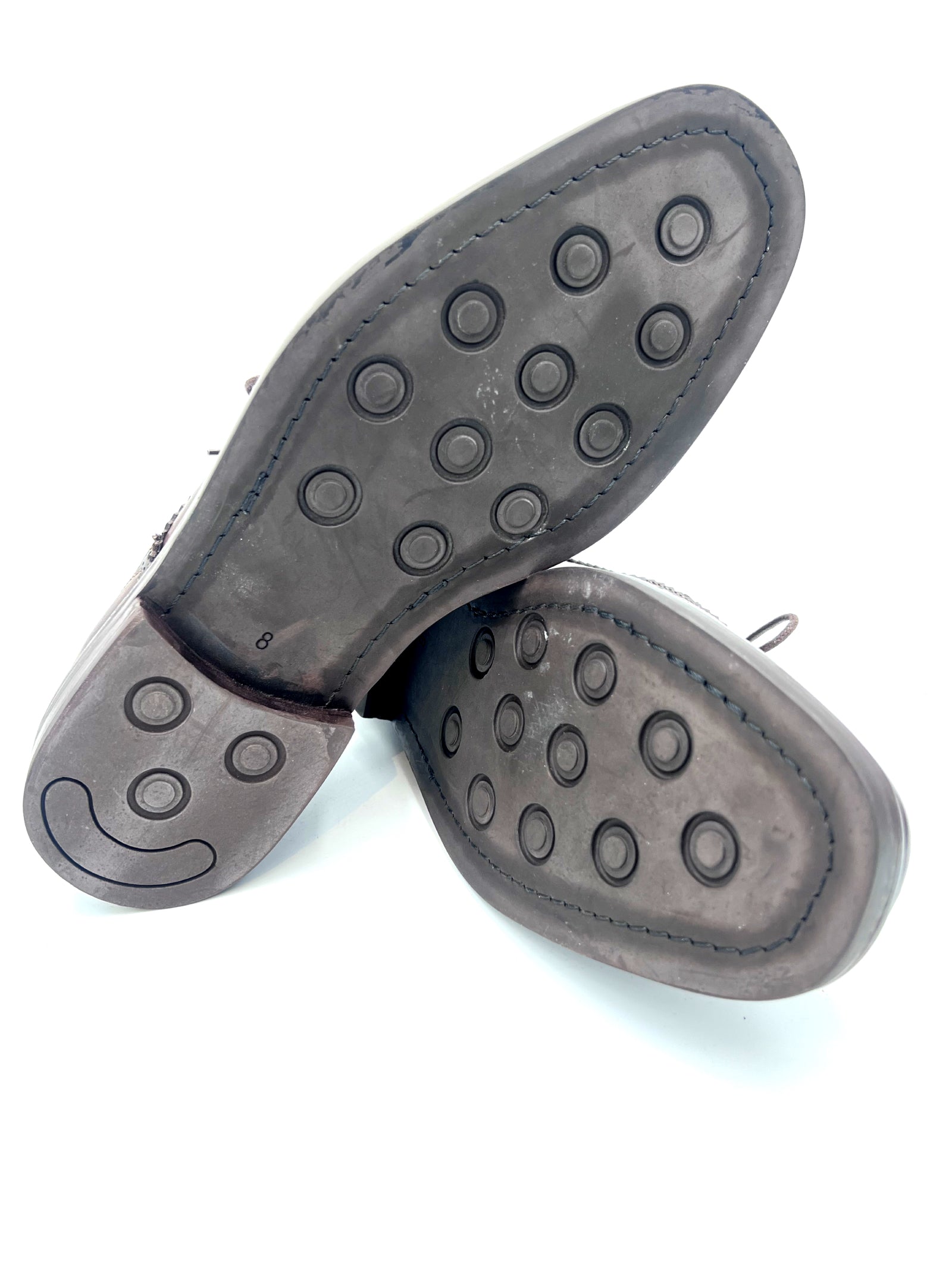 Oscar William Handmade Chocolate Brogue – Studded Sole