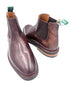 Handmade Classic Chelsea Boots – Chocolate Leather With Rubber Studded Sole
