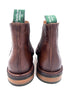 Handmade Classic Chelsea Boots – Chocolate Leather With Rubber Studded Sole