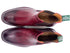 Burgundy Leather Chelsea Boots | Handmade Men's Boots