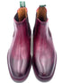 Burgundy Leather Chelsea Boots | Handmade Men's Boots
