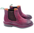 Burgundy Leather Chelsea Boots | Handmade Men's Boots