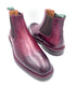 Burgundy Leather Chelsea Boots | Handmade Men's Boots