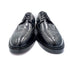 Oscar William Classic Brogue – Royal Long Wing | Black High Shine