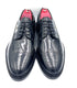Oscar William Classic Brogue – Royal Long Wing | Black High Shine