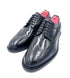 Oscar William Classic Brogue – Royal Long Wing | Black High Shine
