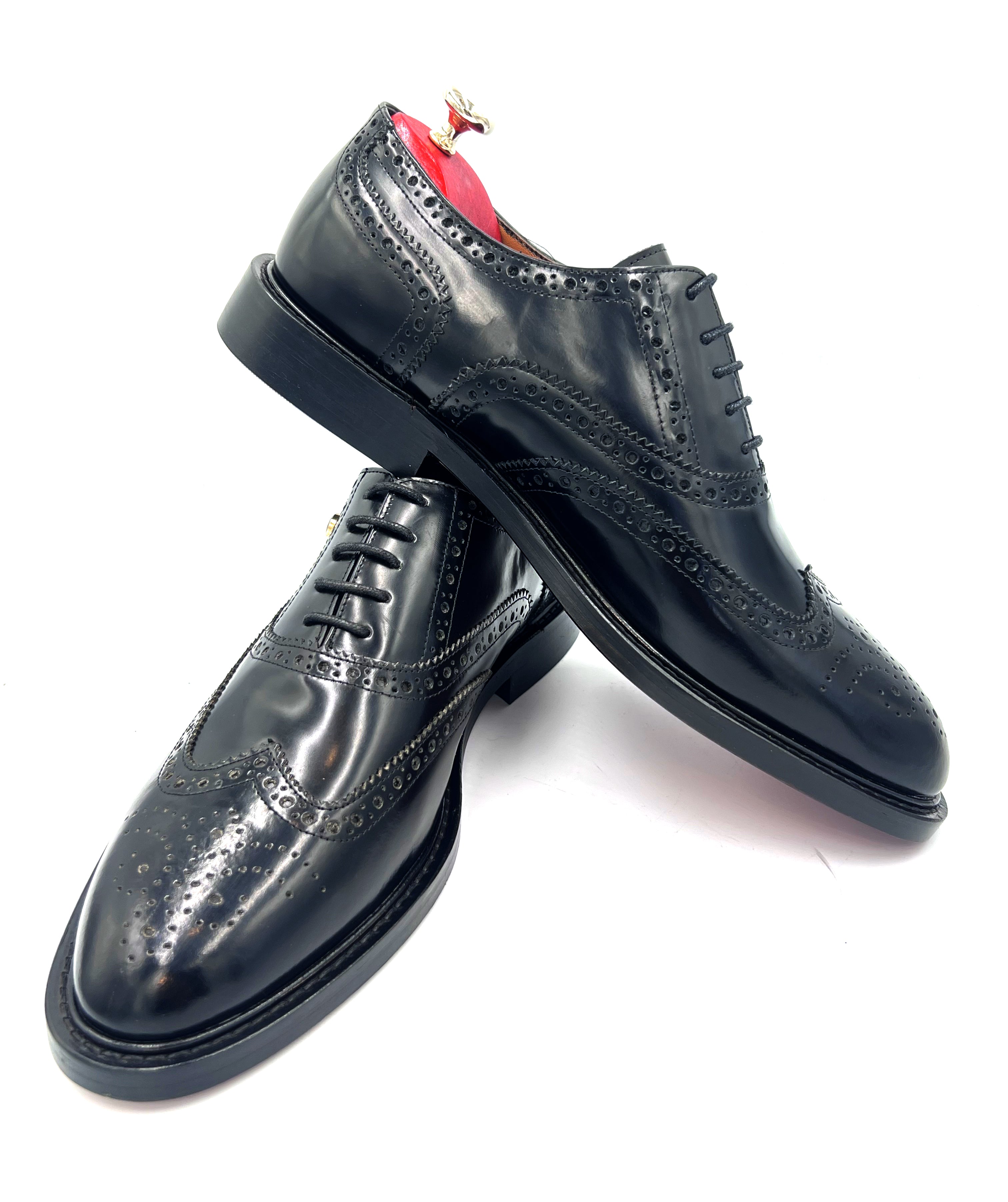 Oscar William Oxford – Full Brogue | High Shine Leather Sole