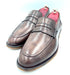 Oscar William Shaded Brown Patina Penny Loafers