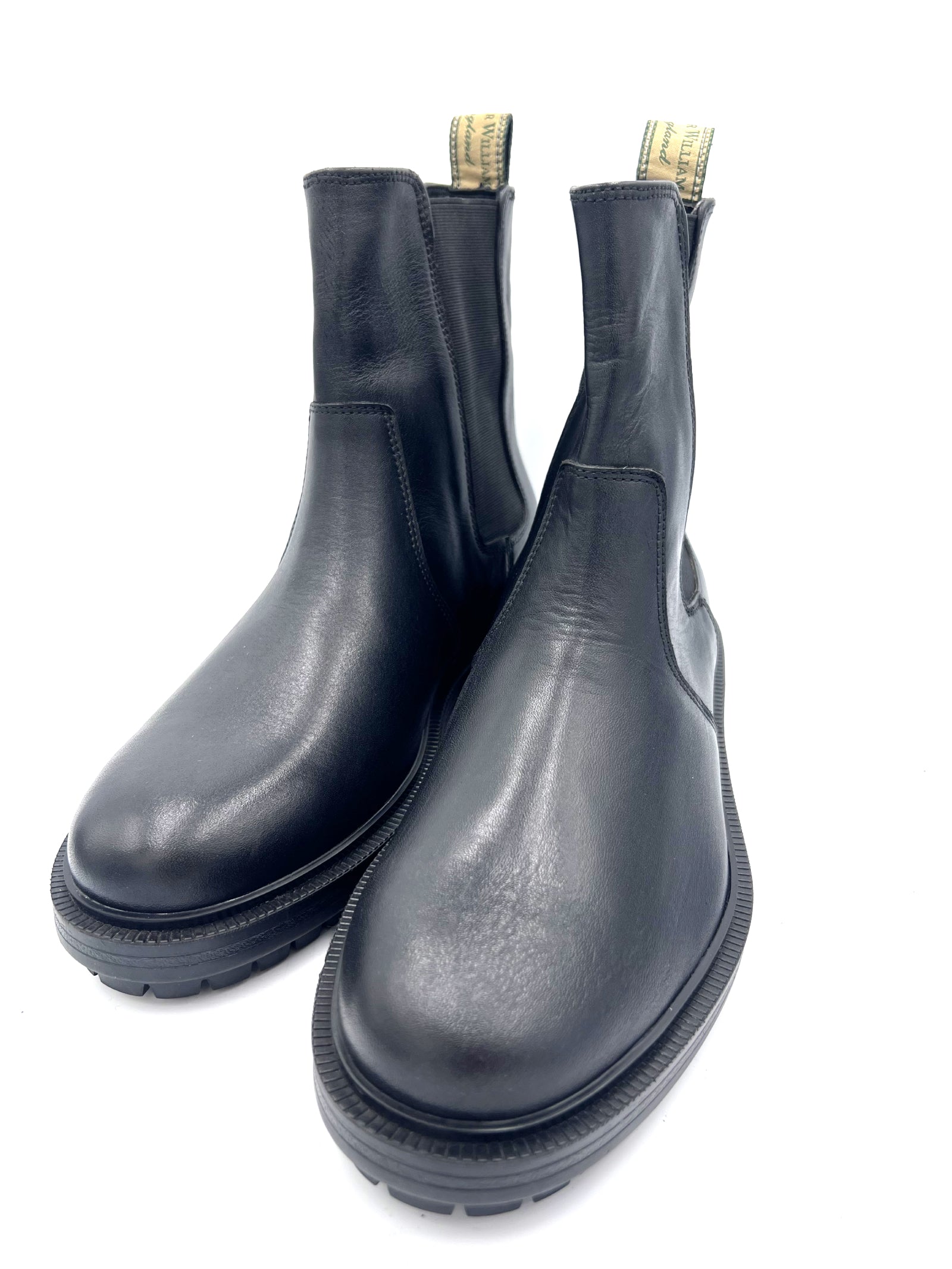 Black Chelsea Boots for Men | Leather Upper & Rubber Sole