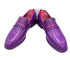 Oscar William Purple Patina Penny Loafers – Leather Sole