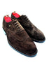 Oscar William Full Brogues – Dark Brown Suede
