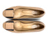 Women’s Beige Leather Shoes with Buckle – Leather Sole