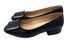 Oscar William Black Pump with Buckle | Women's Leather Shoes