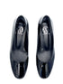Oscar William Wholecut Pumps – High Shine Black
