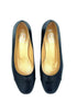 Oscar William Black Leather Formal Pumps