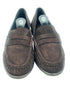 Oscar William Brown Suede Penny Loafers