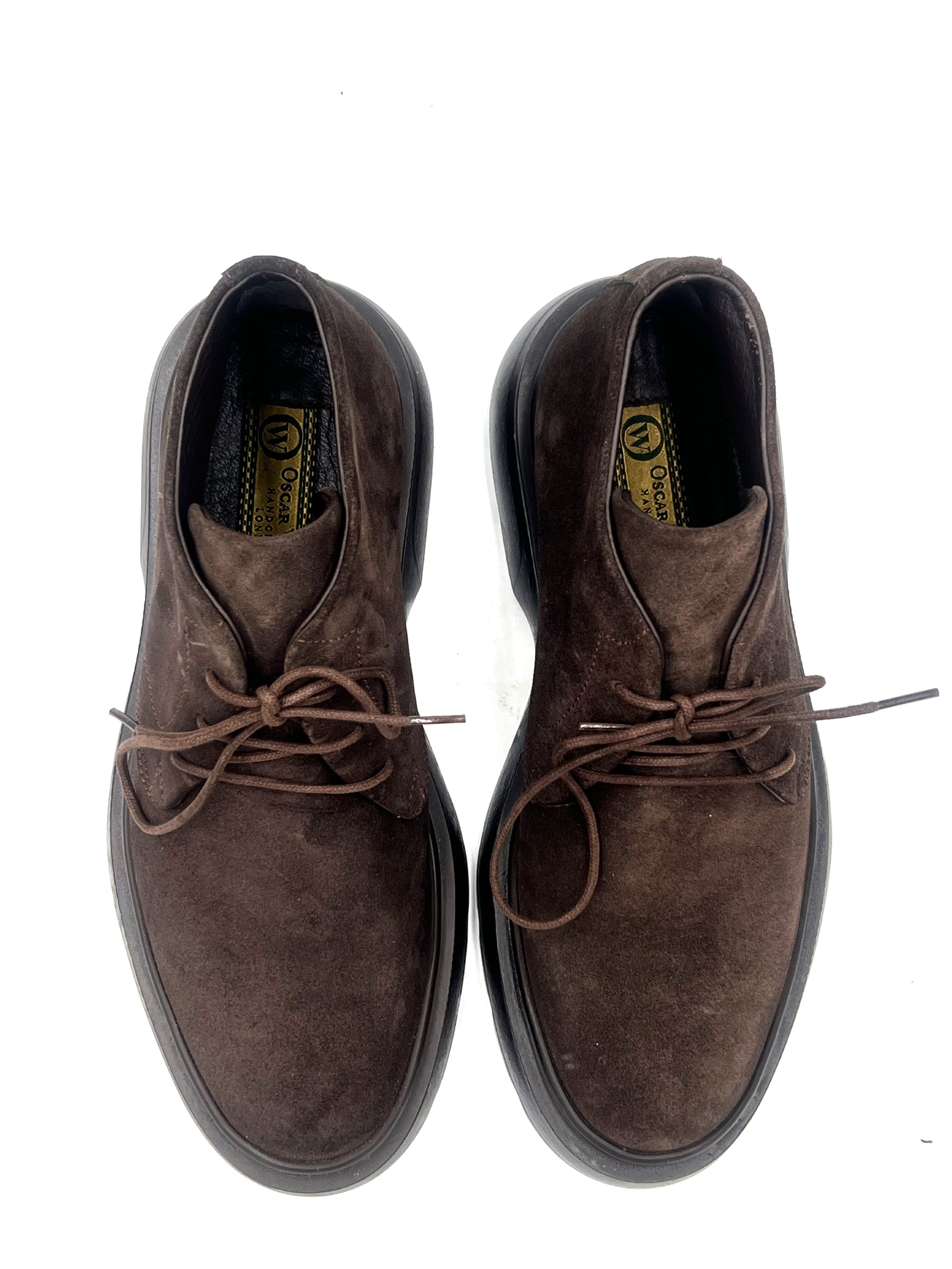 Dark Brown Suede Chukka Boots | Lightweight Comfort Sole