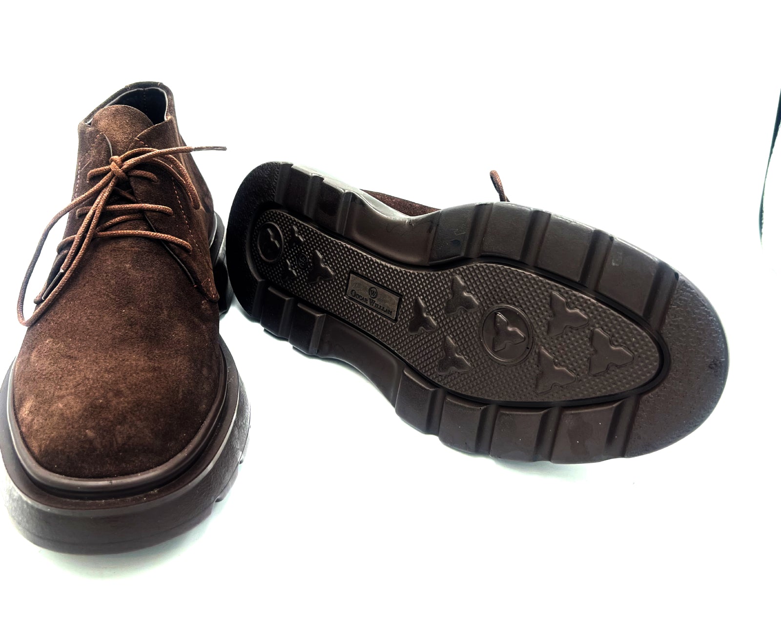 Dark Brown Suede Chukka Boots | Lightweight Comfort Sole