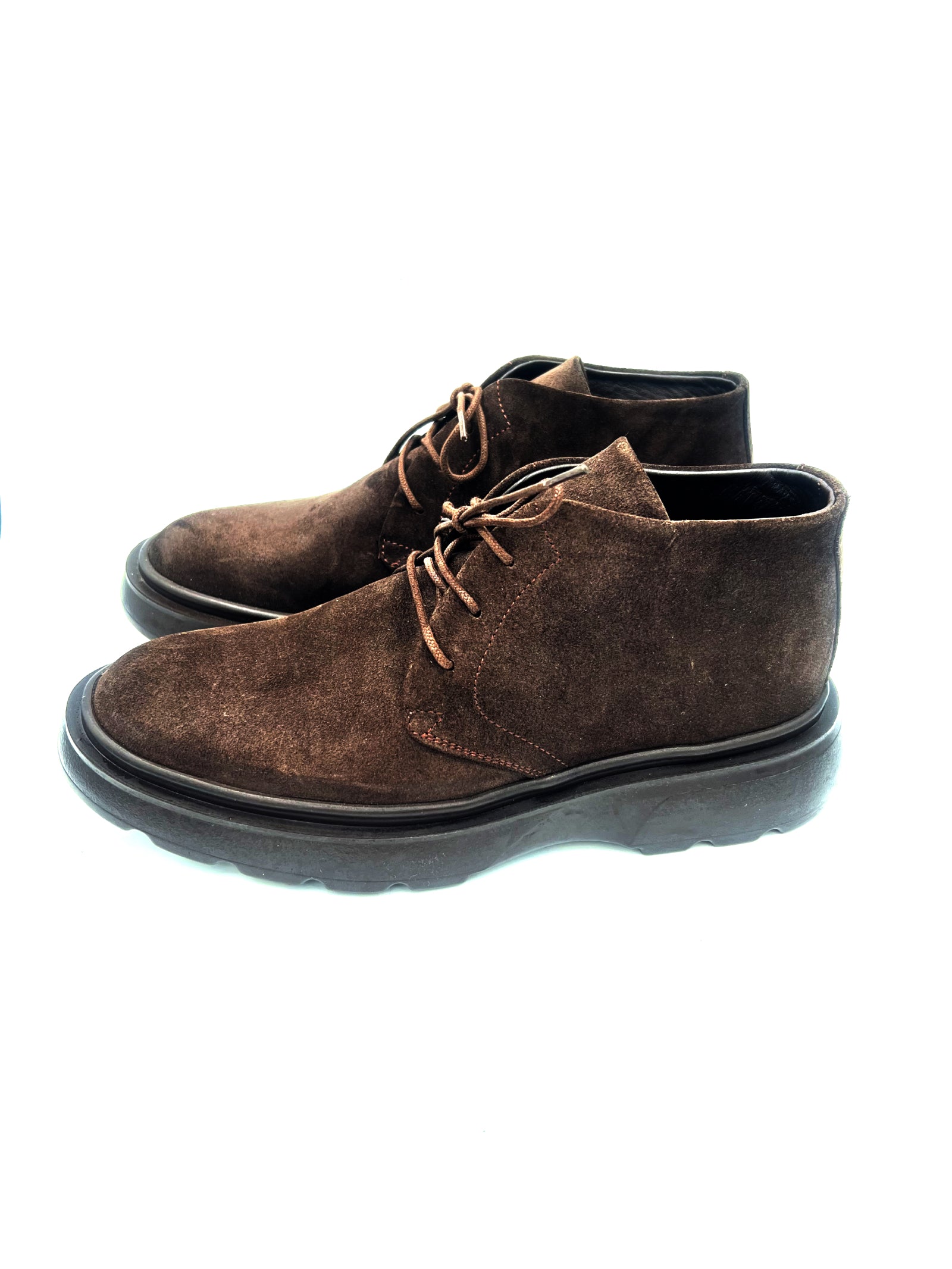 Dark Brown Suede Chukka Boots | Lightweight Comfort Sole
