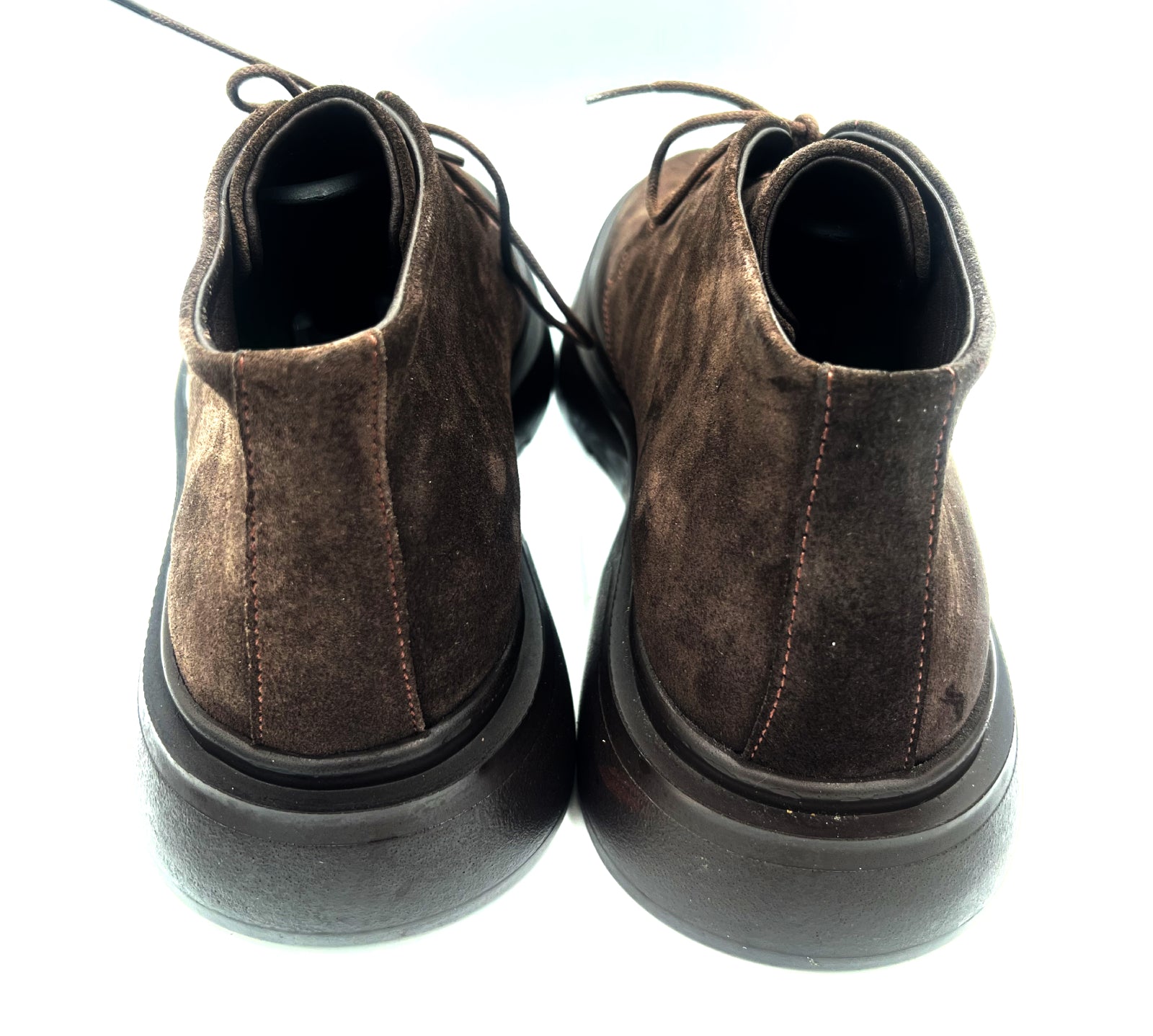 Dark Brown Suede Chukka Boots | Lightweight Comfort Sole