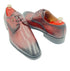 Oscar William Patina Derby – Burgundy / Black | Leather Sole