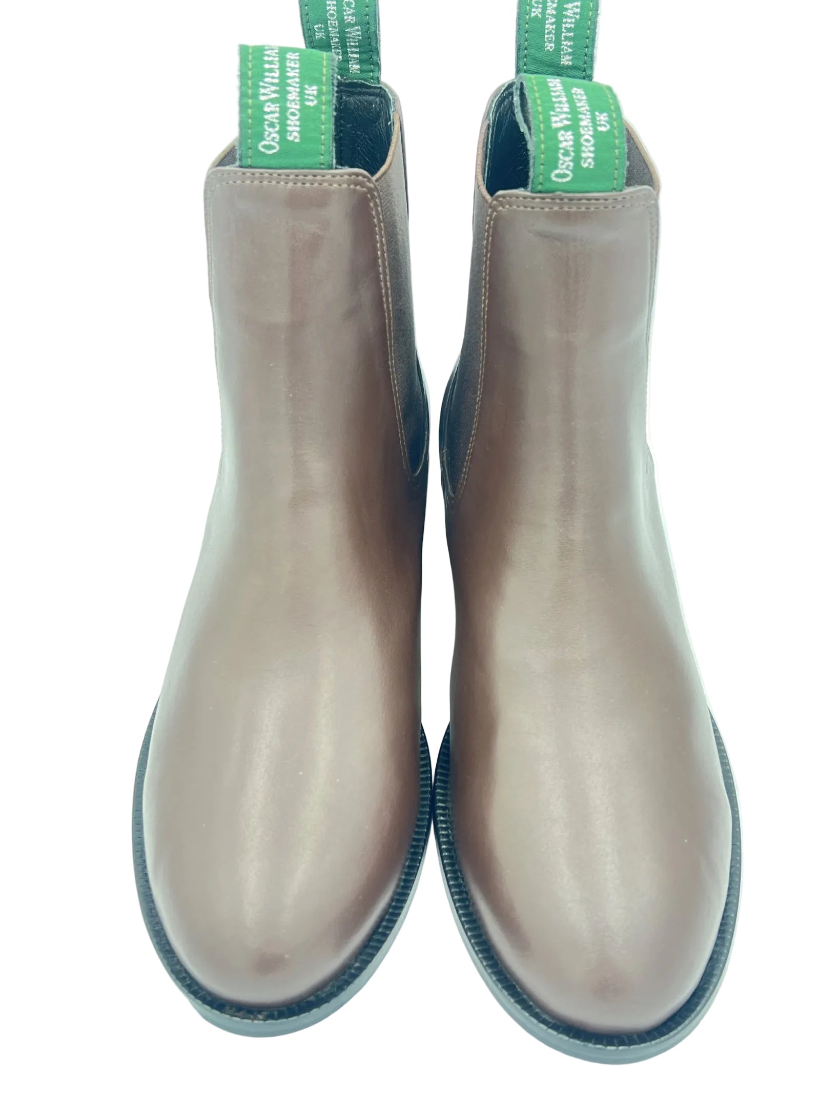 Women's Brown Leather Chelsea Boots | Leather Sole