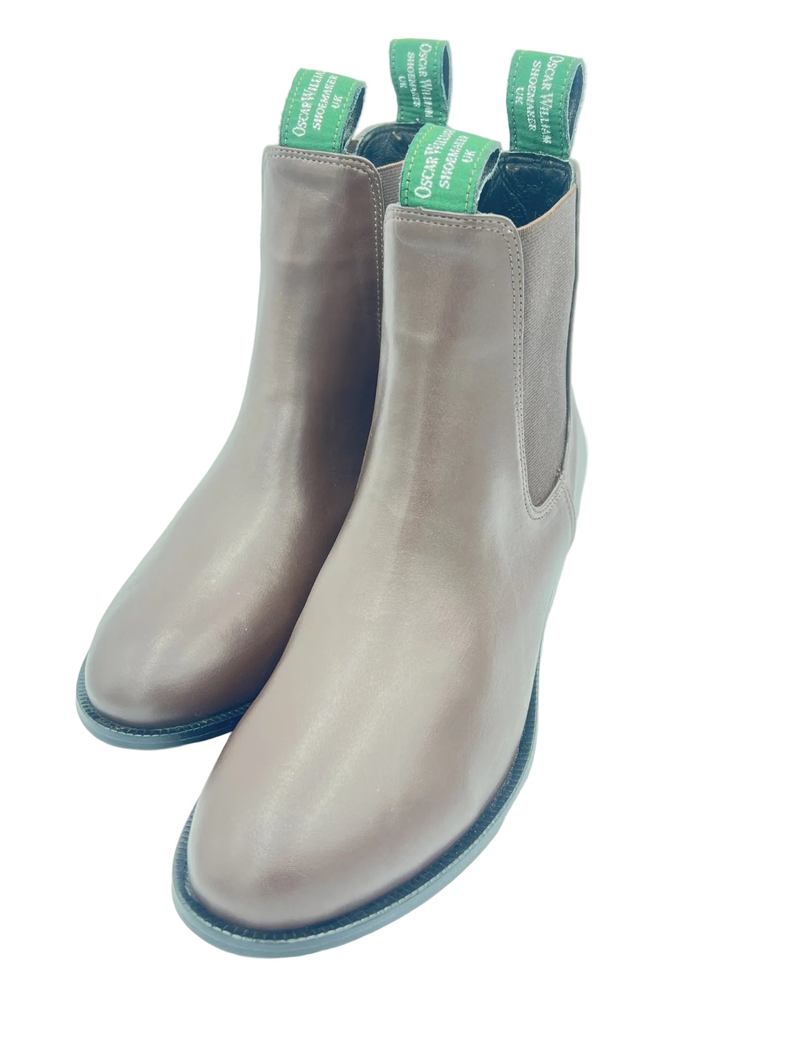 Women's Brown Leather Chelsea Boots | Leather Sole