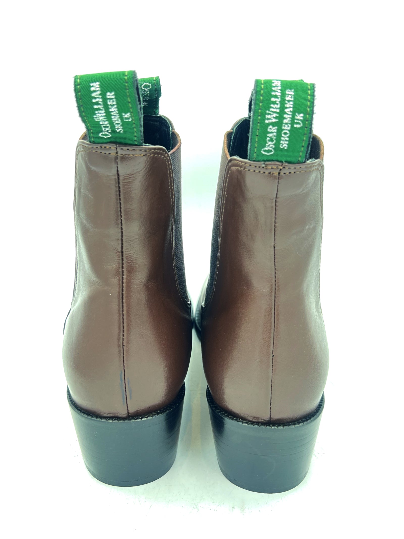 Women's Brown Leather Chelsea Boots | Leather Sole