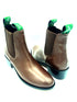 Women's Brown Leather Chelsea Boots | Leather Sole