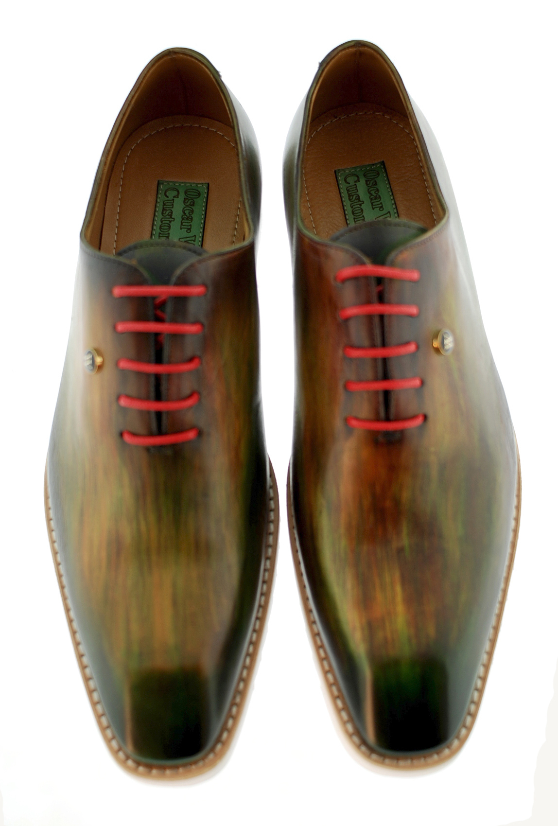 Oxfords Handcrafted Luxury Footwear ( Ronnie ) Multi colour Touch