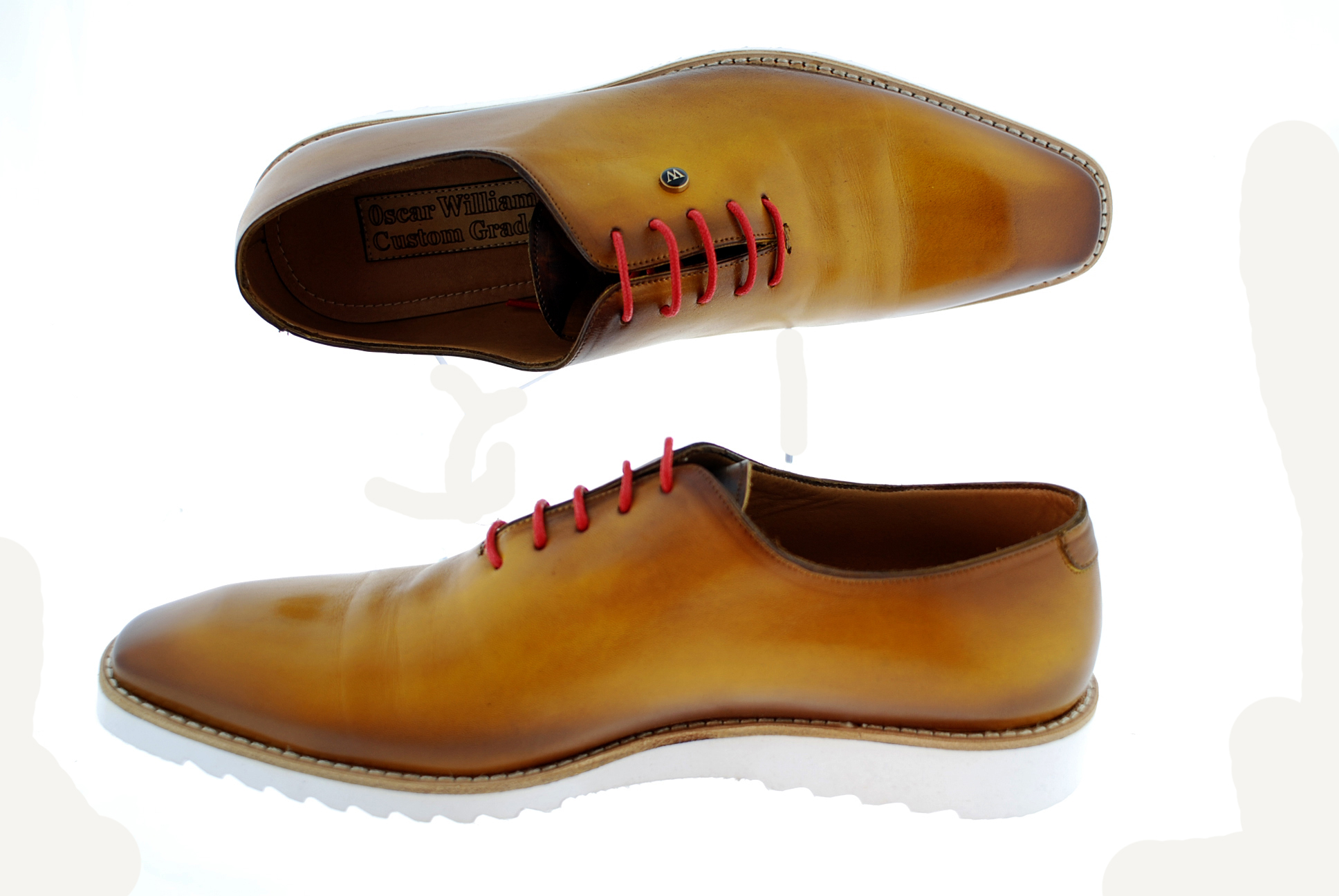 Luxury Handmade Sneaker (Ronnie) Classic Oxford Handcrafted