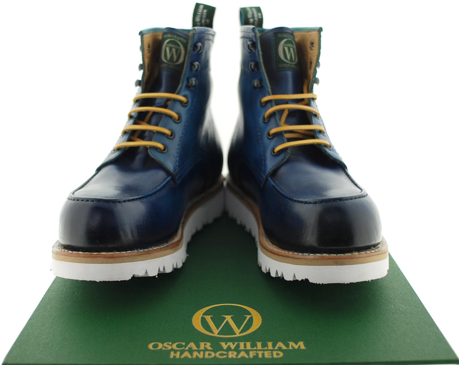 New Handmade Moc Toe Boots (Camden Town ) ID 1050